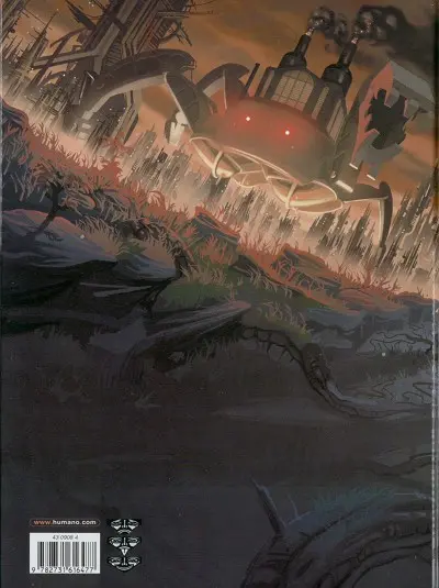 Verso de l'album Ronces Tome 1 Racines électriques