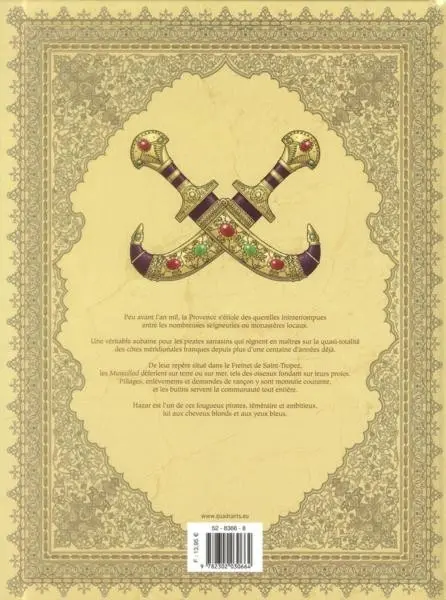Verso de l'album Sarrasins !