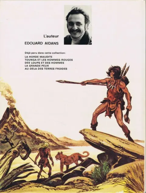 Verso de l'album Tounga Tome 6 Le combat des géants