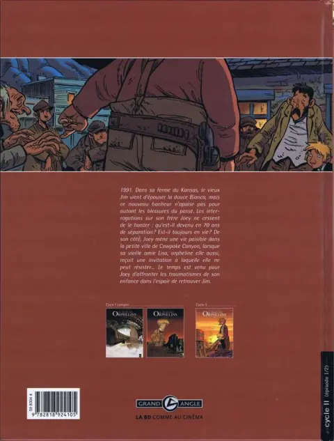 Verso de l'album Le Train des Orphelins Tome 3 Lisa