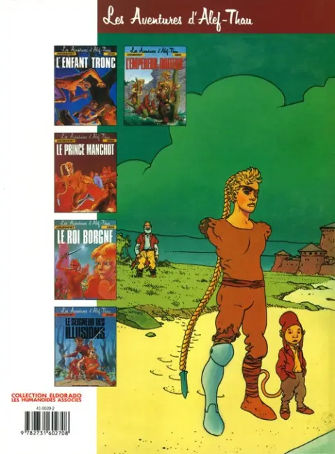 Verso de l'album Les aventures d'Alef-Thau Tome 2 Le prince manchot