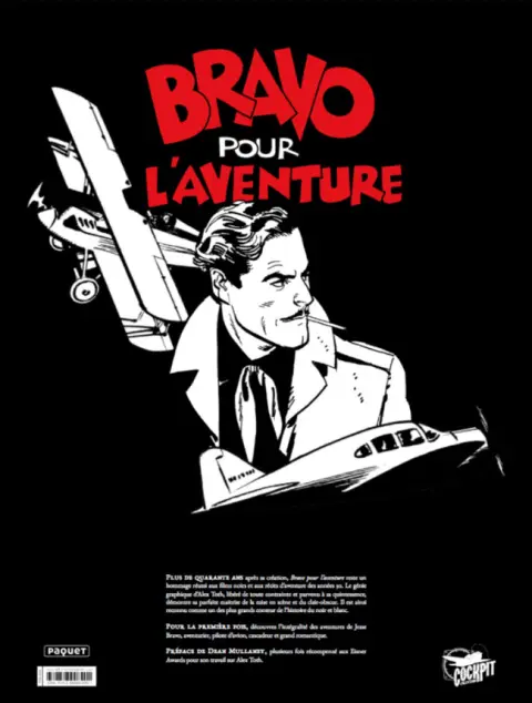 Verso de l'album Bravo pour l'aventure Bravo pour l'aventure (Intégrale N&B)