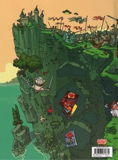 Verso de l'album Les ChronoKids Tome 3