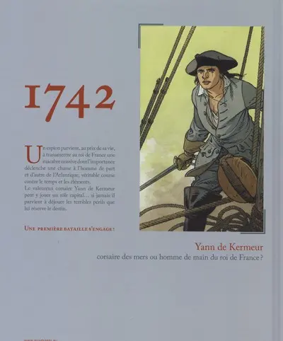 Verso de l'album L'Épervier Tome 7 La mission