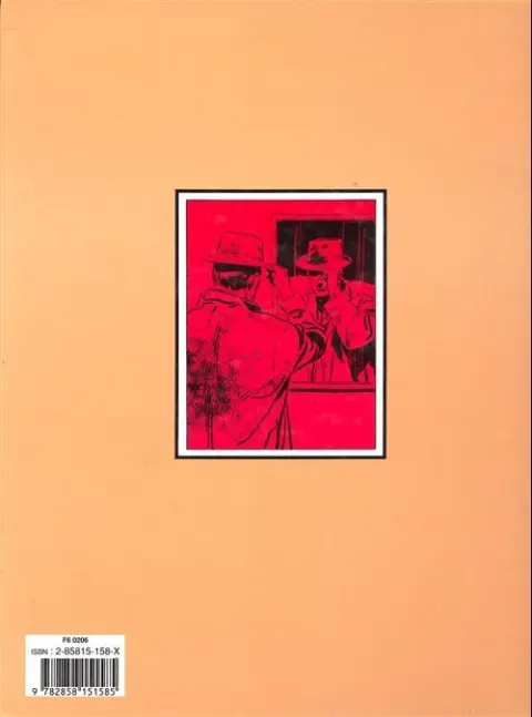 Verso de l'album Fantaisies Solitaires