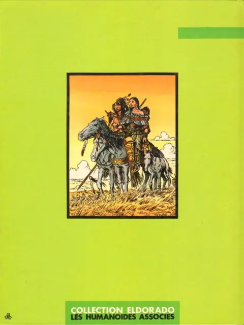 Verso de l'album La saga du grizzli