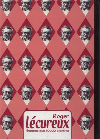 Verso de l'album Roger Lécureux, l'homme aux 40000 planches L'homme aux 40000 planches