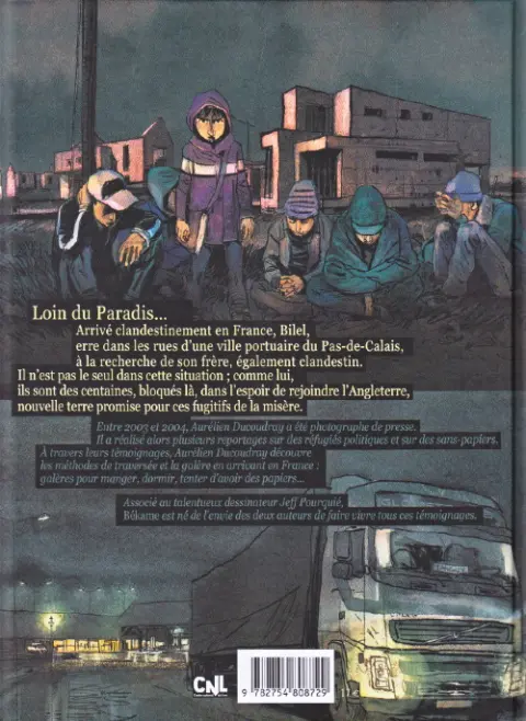 Verso de l'album Békame Deuxième partie
