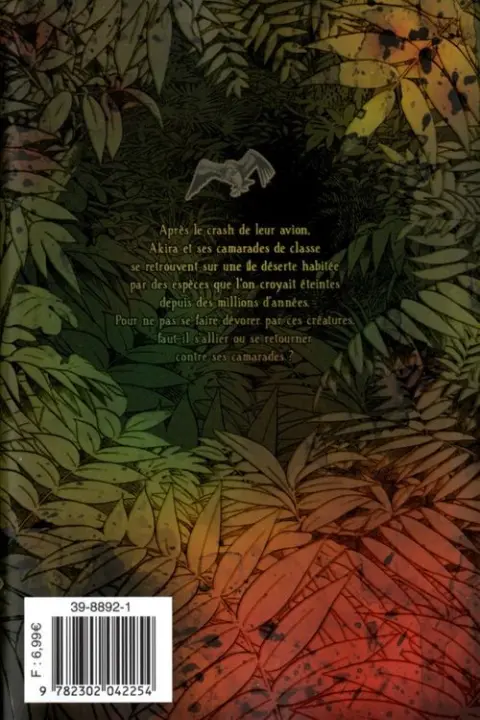 Verso de l'album Cage of Eden 7