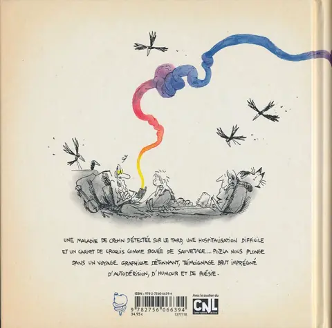 Verso de l'album Carnet de santé foireuse