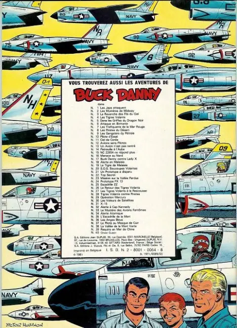 Verso de l'album Buck Danny Tome 27 Les Tigres volants à la rescousse !