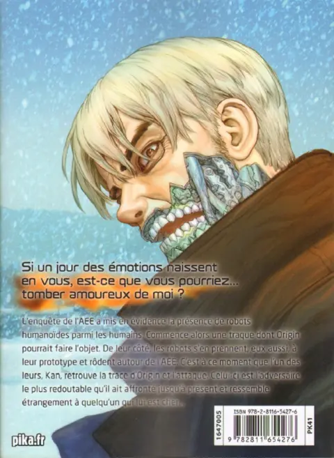 Verso de l'album Origin 8
