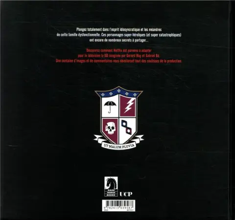Verso de l'album Umbrella Academy Umbrella Academy - Le Making of