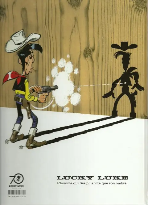 Verso de l'album Lucky Luke Tome 40 Le grand duc