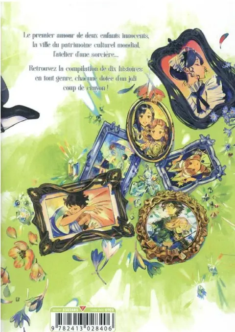 Verso de l'album Le jardin des illusions