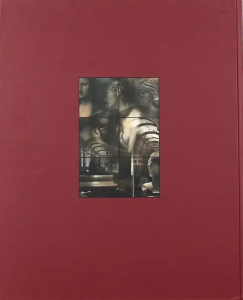 Verso de l'album Les fantômes du Louvre Les Fantômes du Louvre