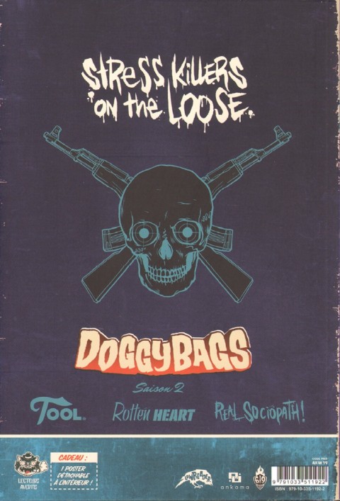 Verso de l'album Doggybags Vol. 16 Stress Killers on the Loose