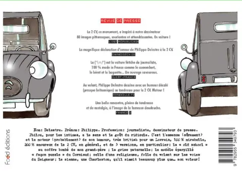 Verso de l'album Ma Deudeuche