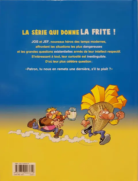 Verso de l'album Les Blagues belges Tome 1 Tome une fois !