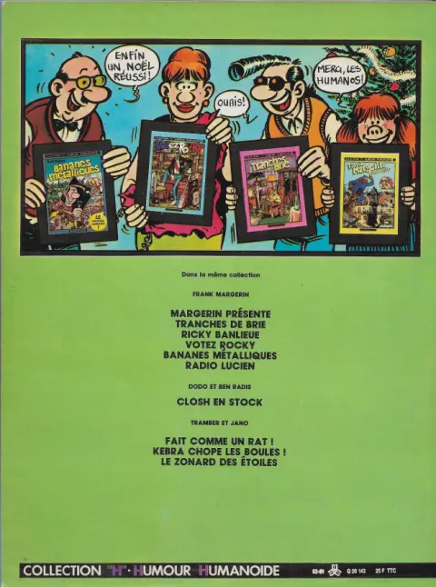 Verso de l'album Ricky Tome 1 Ricky Banlieue
