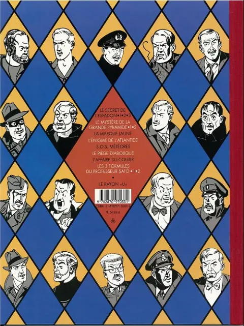 Verso de l'album Blake et Mortimer Tome 5 Le Mystère de la Grande Pyramide - Tome 2