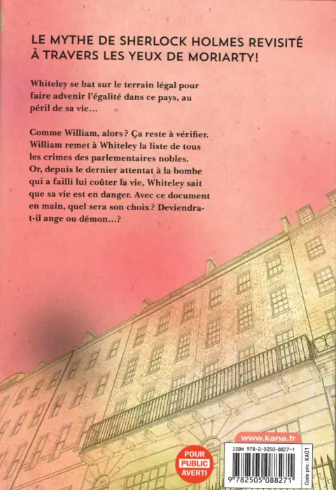 Verso de l'album Moriarty 10
