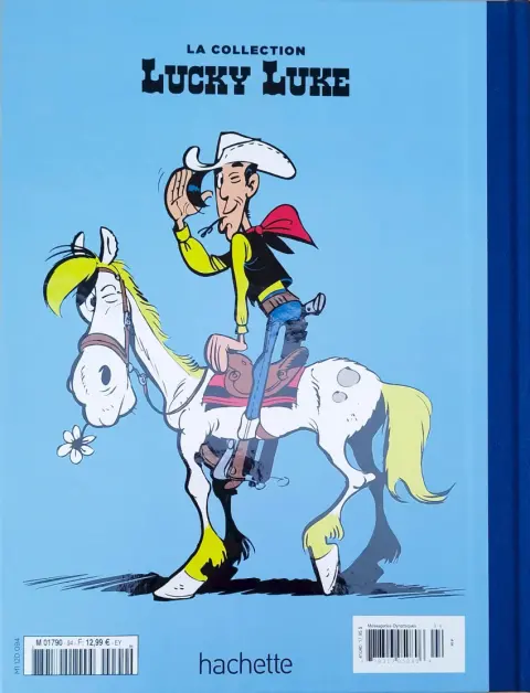 Verso de l'album Lucky Luke La collection Tome 94 Le grand voyage