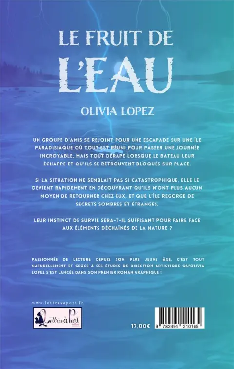 Verso de l'album Le Fruit de l'Eau