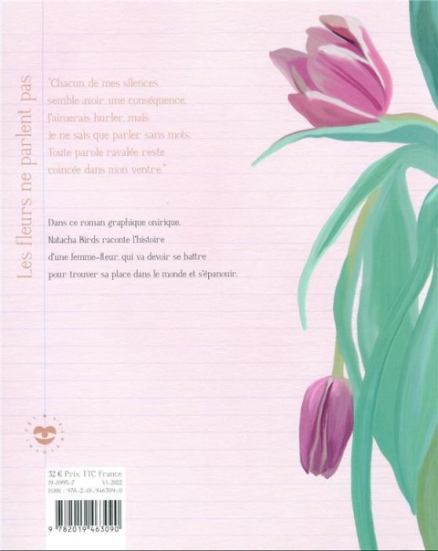 Verso de l'album Les fleurs ne parlent pas