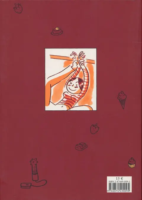 Verso de l'album Fraise et chocolat Tome 1