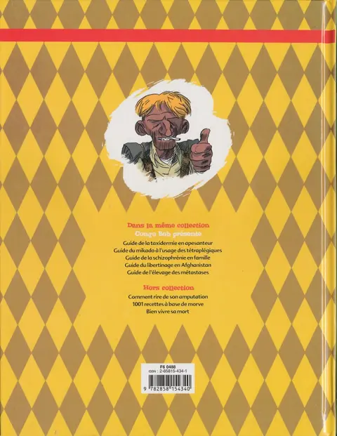 Verso de l'album Guide de la Survie en Entreprise