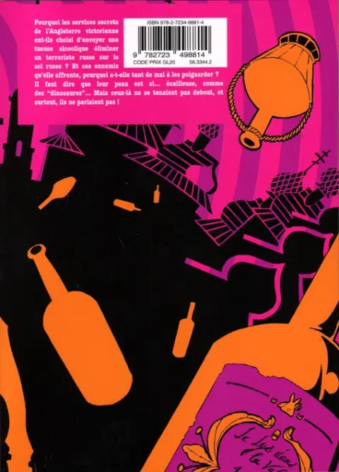 Verso de l'album Jabberwocky 1