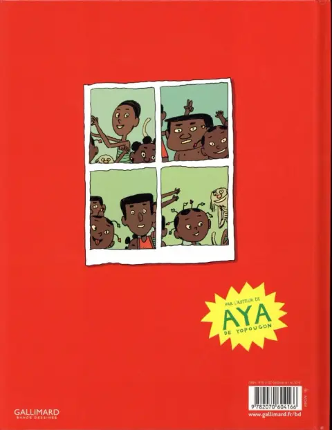Verso de l'album Akissi Tome 7 Faux départ
