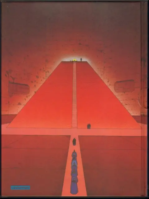 Verso de l'album Le Monde d'Edena