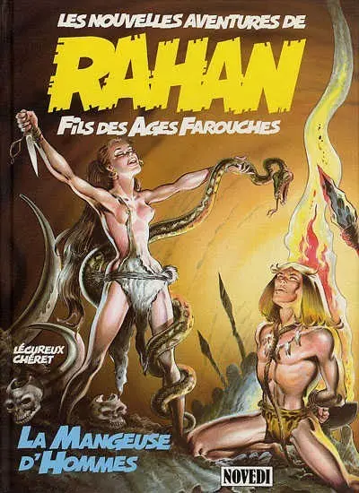 Les nouvelles aventures de Rahan Tome 2 La mangeuse d'hommes