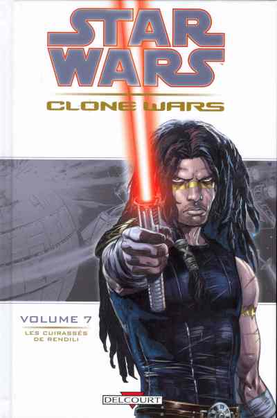 Couverture de l'album Star Wars - Clone Wars Tome 7 Les cuirassés de Rendili