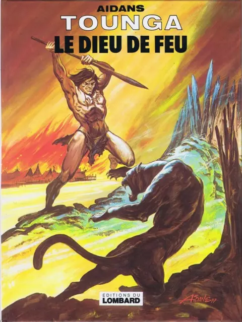 Couverture de l'album Tounga Tome 7 Le dieu de feu