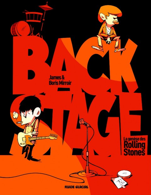 Couverture de l'album Backstage Tome 1 La genèse des Rolling Stones