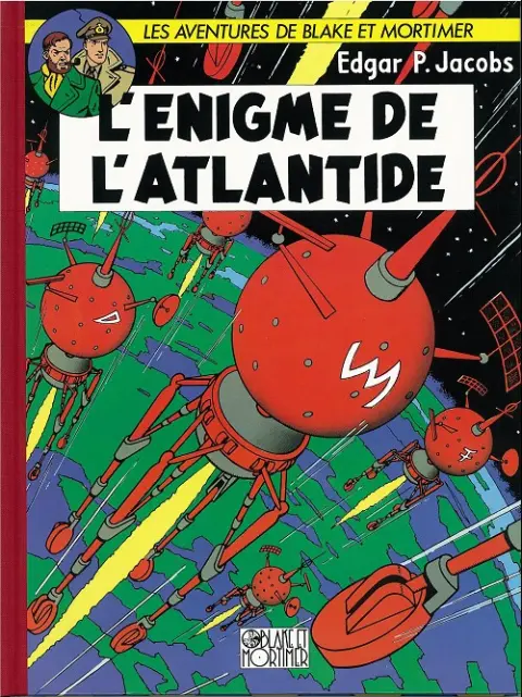 Couverture de l'album Blake et Mortimer Tome 7 L'énigme de l'Atlantide