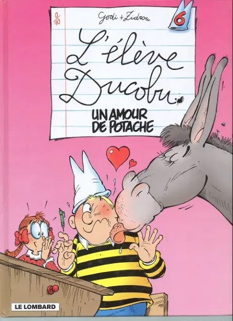 Couverture de l'album L'Élève Ducobu Tome 6 Un amour de potache