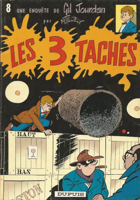 Couverture de l'album Gil Jourdan Tome 8 Les 3 taches