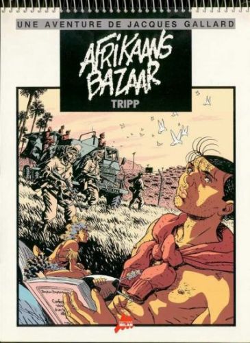 Couverture de l'album Une aventure de Jacques Gallard Tome 4 Afrikaans bazaar