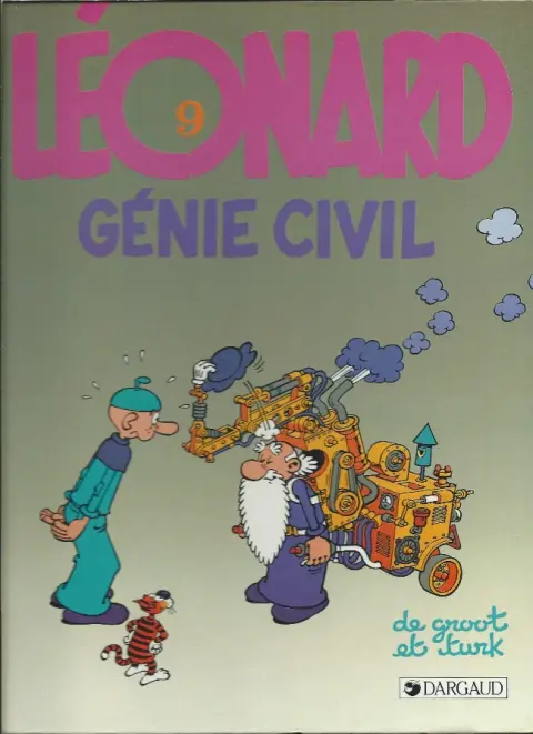 Couverture de l'album Léonard Tome 9 Génie civil