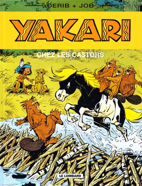Couverture de l'album Yakari Tome 3 Yakari chez les castors