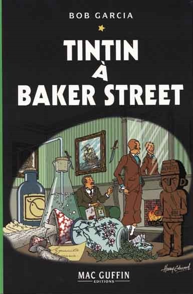 Couverture de l'album Tintin à Baker Street
