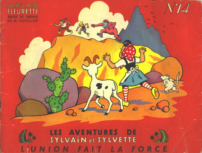 Couverture de l'album Sylvain et Sylvette Tome 14 L'union fait la force