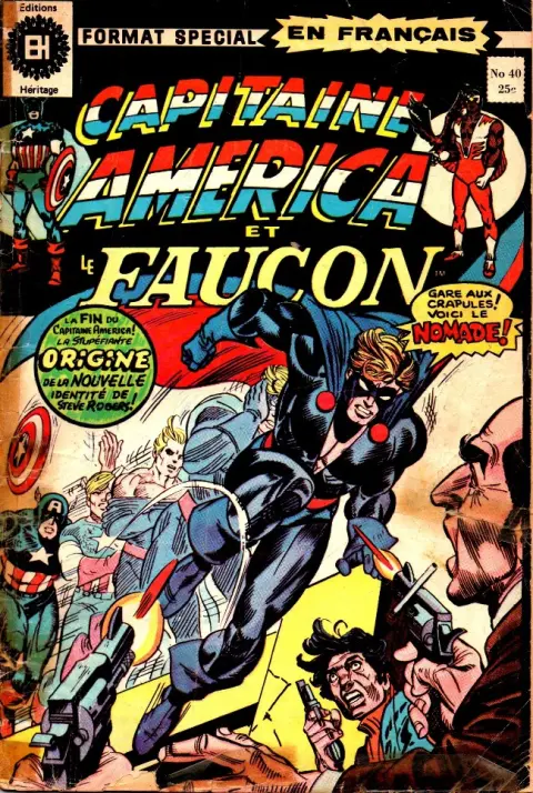 Capitaine America Tome 40 L'arrivée du Nomade !