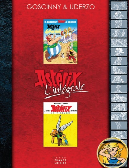 Couverture de l'album Astérix L'Intégrale Volume 17 Astérix et Latravatia - Le livre d'Astérix Le Gaulois / Le village