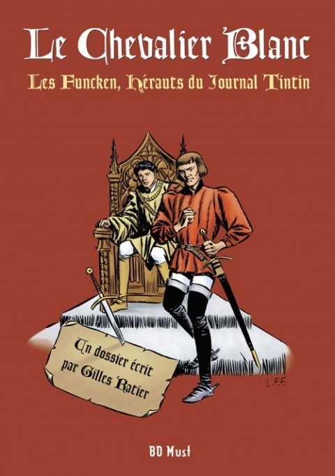 Couverture de l'album Le Chevalier blanc Les Funcken, hérauts du journal Tintin