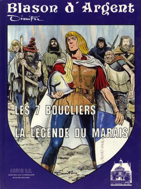 Blason d'Argent Les 7 boucliers - La légende du marais
